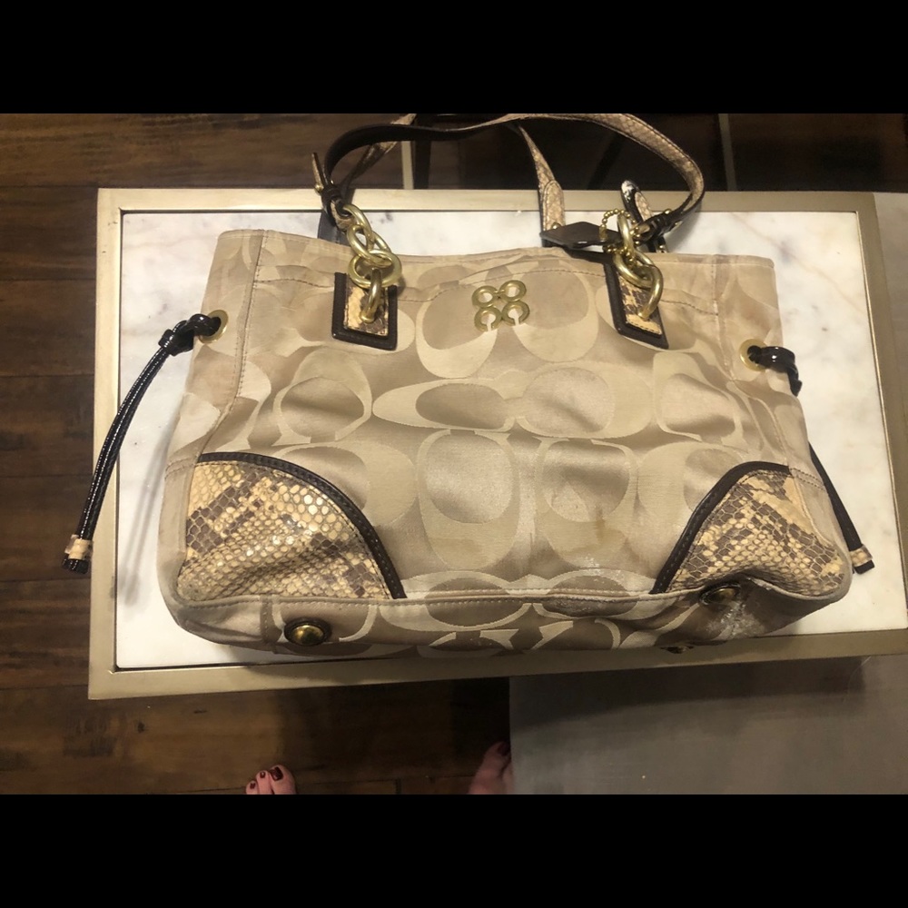 Lovely authentic Coach project bag